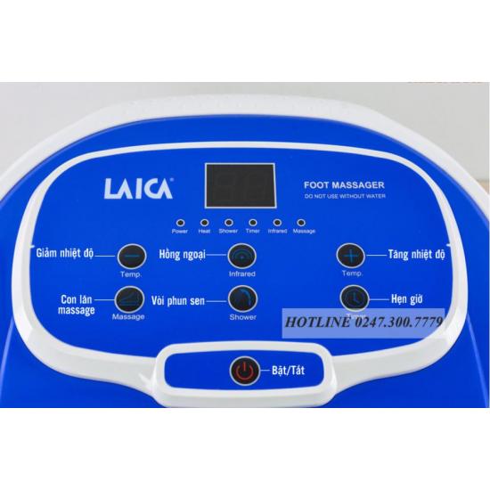 Bồn ngâm chân massage Laica PC1320 con lăn tự động