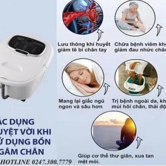 Bồn ngâm chân con lăn tự động Serenelife SLFTSP12 