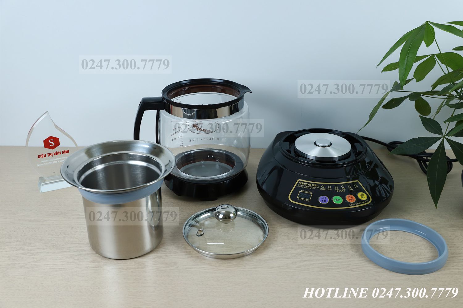 Phụ kiện ấm sắc thuốc Hàn Quốc